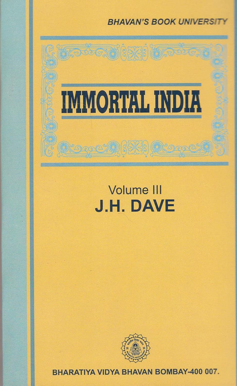 Immortal India Volume 3