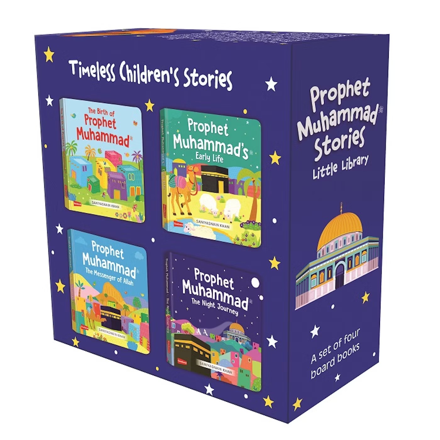 Prophet Muhammad Stories - Little Library (4 Board Books Set) (New)