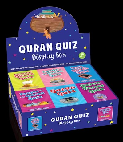 Quran Quiz Cards - Display Box with 24 Packs