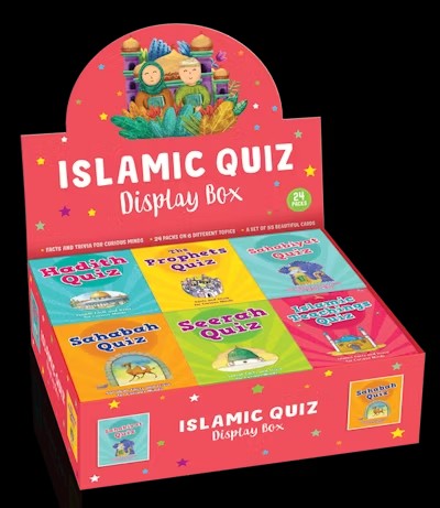 Islamic Quiz Cards - Display Box with 24 Packs