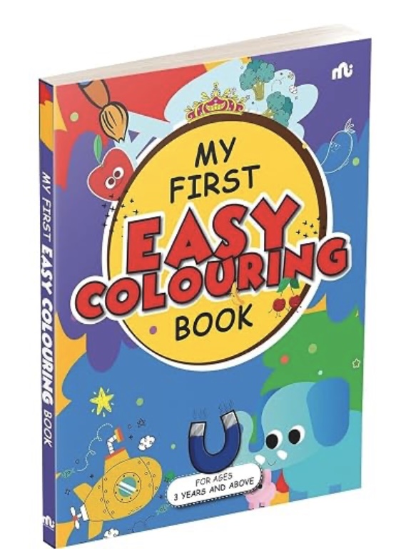 My First Easy Colouring Book