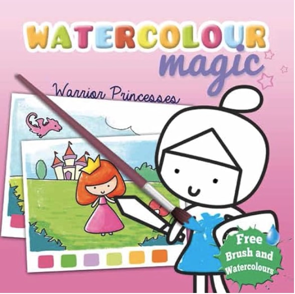 Watercolour Magic - 2 (Warrior Princesses)