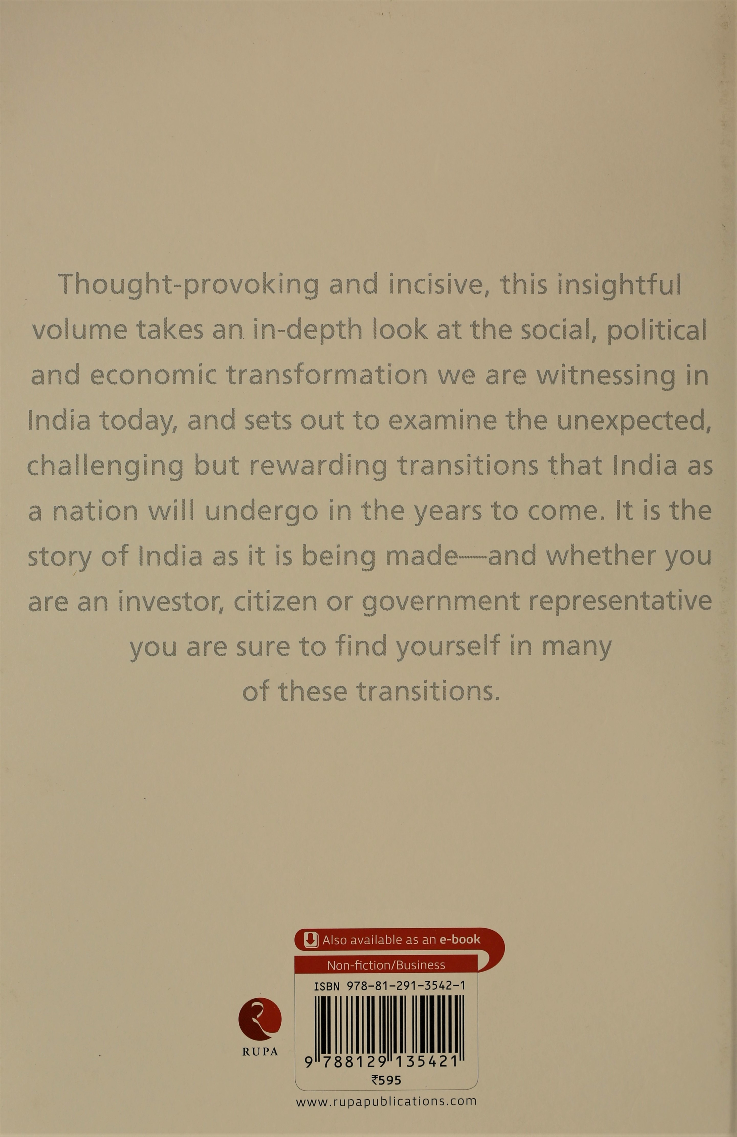 The Making Of India: Gamechanging Transitions