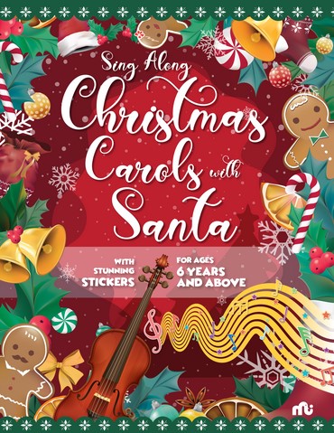 Sing Along Christmas Carols With Santa: With Stunning Stickers